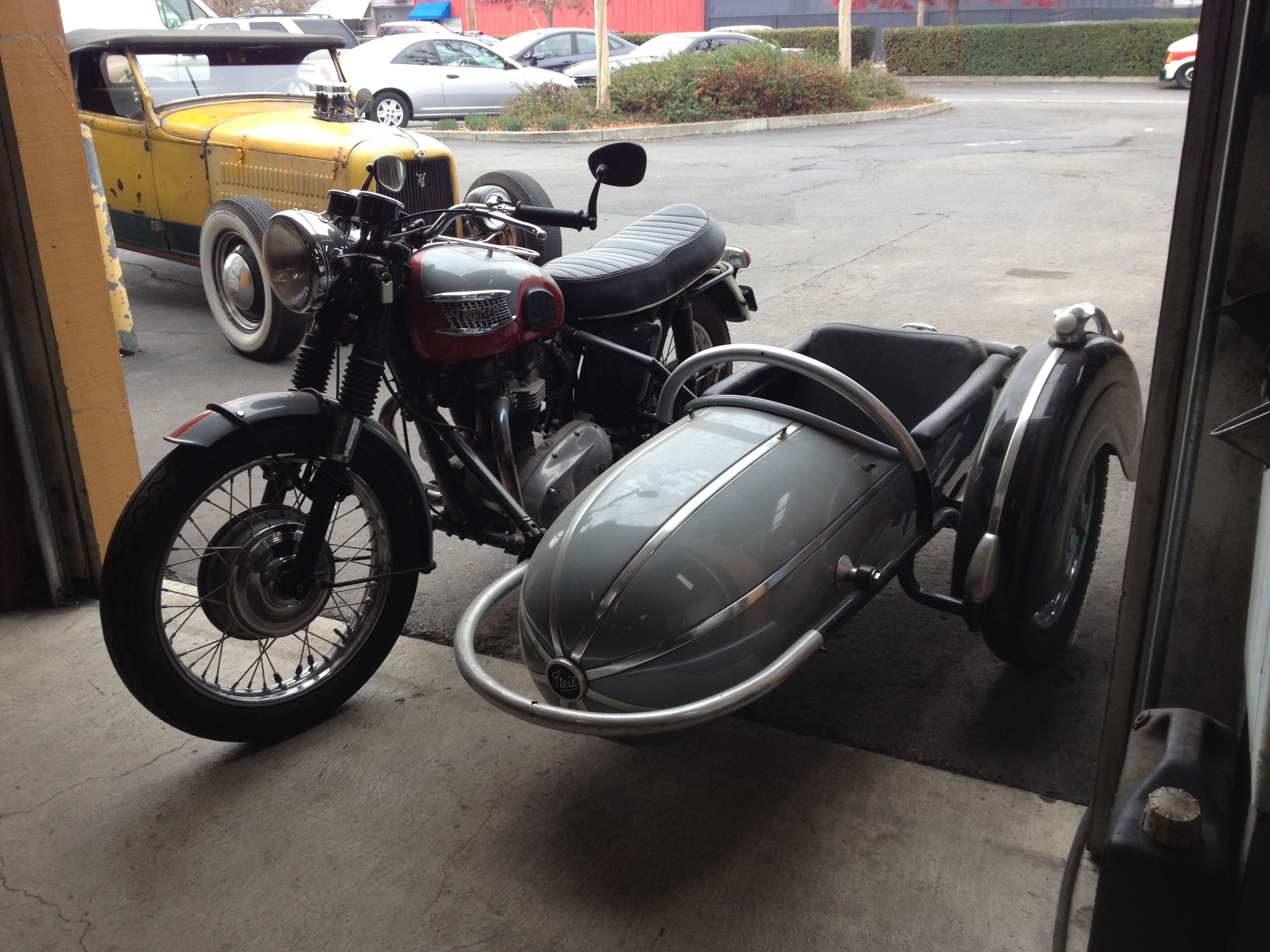 International Scout Stein1950s aluminum sidecar